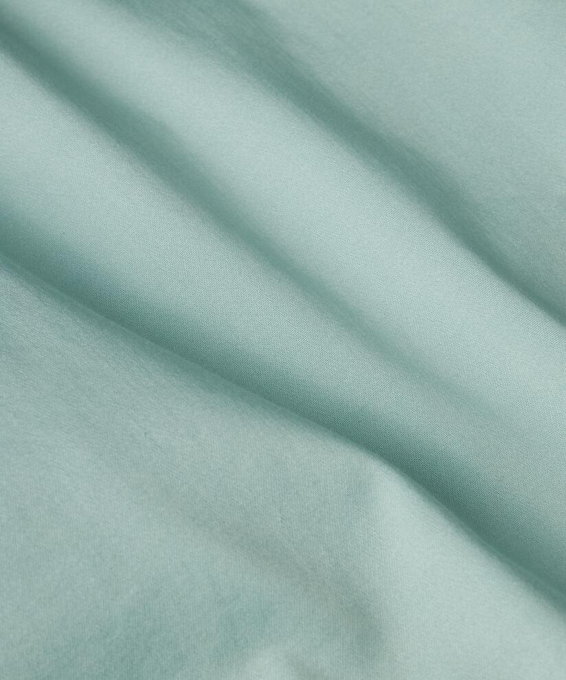 chino crop en coton avec poches latérales, Blue Haze