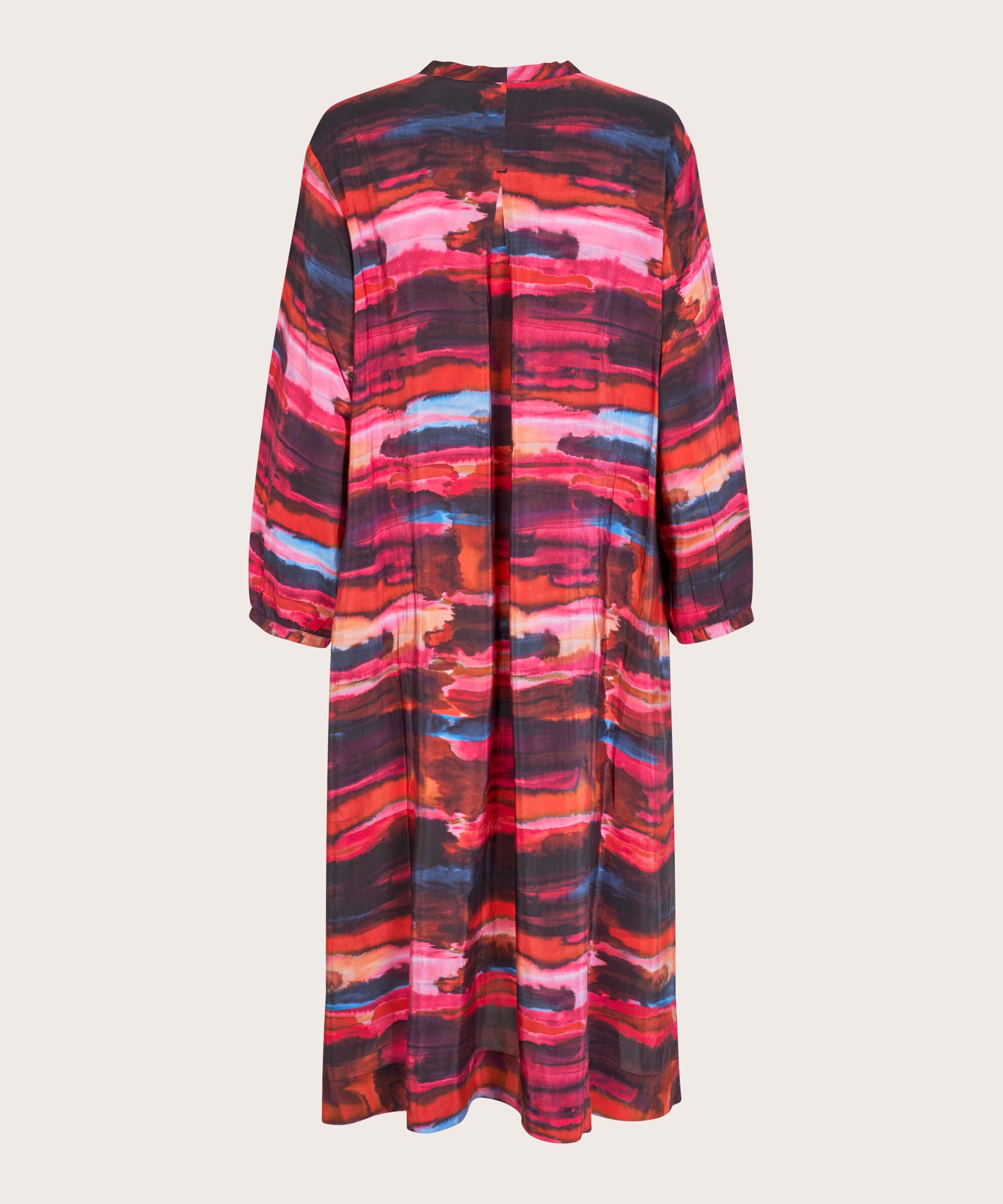 robe en viscose avec liens au cou, Sun Tomato