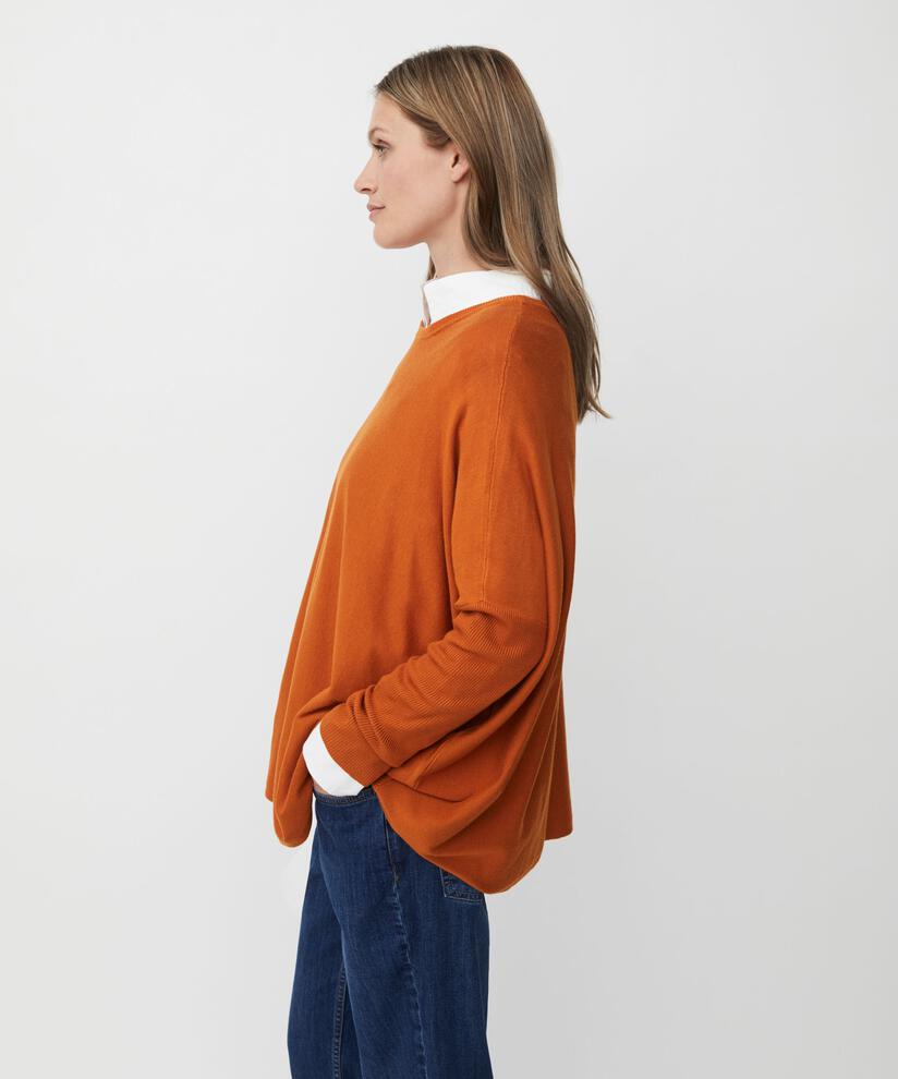 Pull Oversize À Manches Étroites, Autumnal