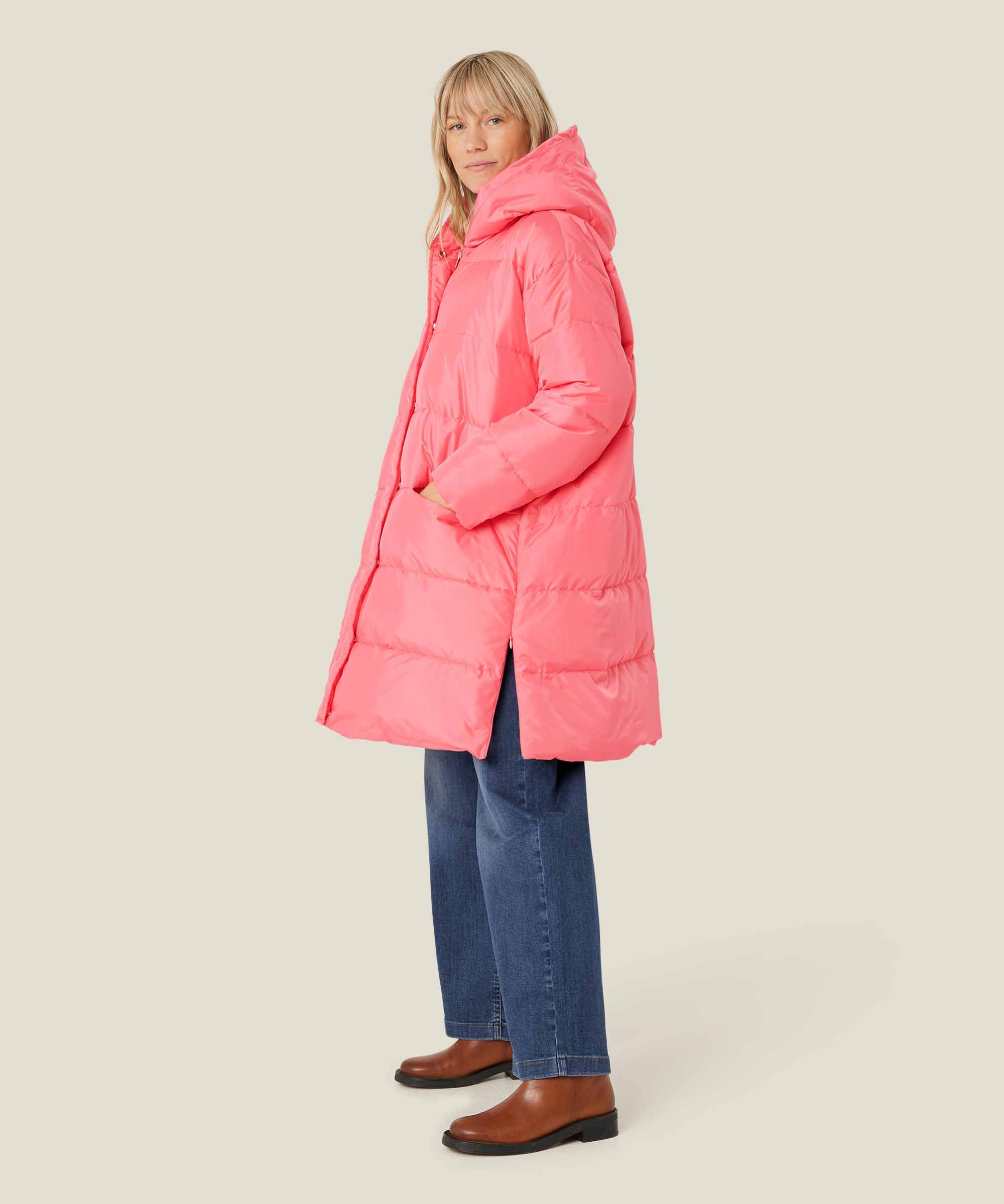 Manteau En Duvet Avec Capuche, Confetti