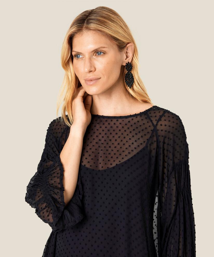 Ginana Tunic, Black