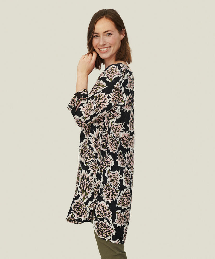 GARNETTA TUNIC, Silver Pink