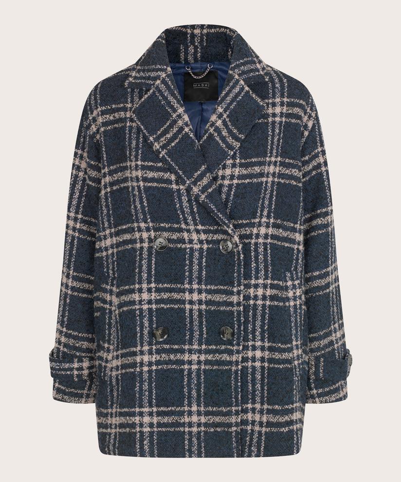 manteau court en laine mélangée, Moonlit Ocean