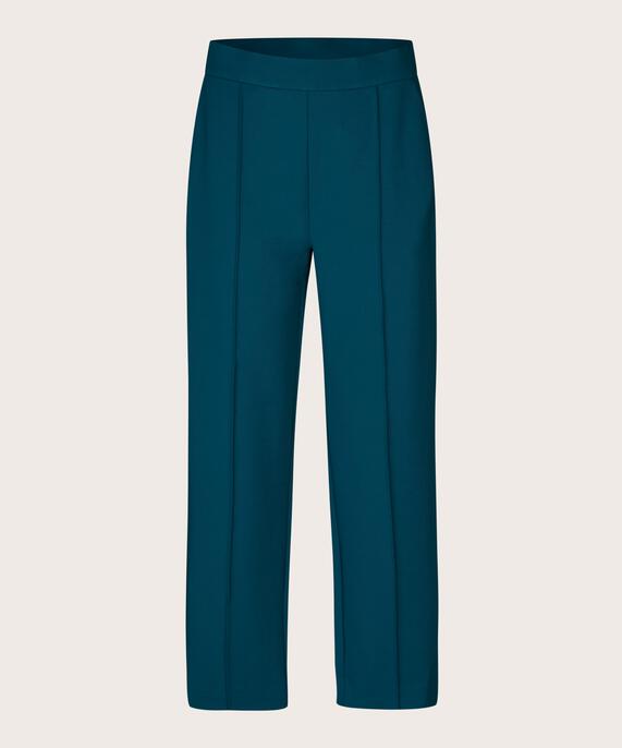 Pantalon En Jersey Avec Plis Cousus, Reflect Pond
