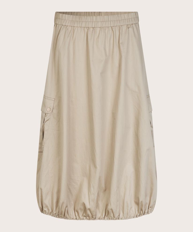 jupe en coton fin avec poches décoratives, Pure Cashmere