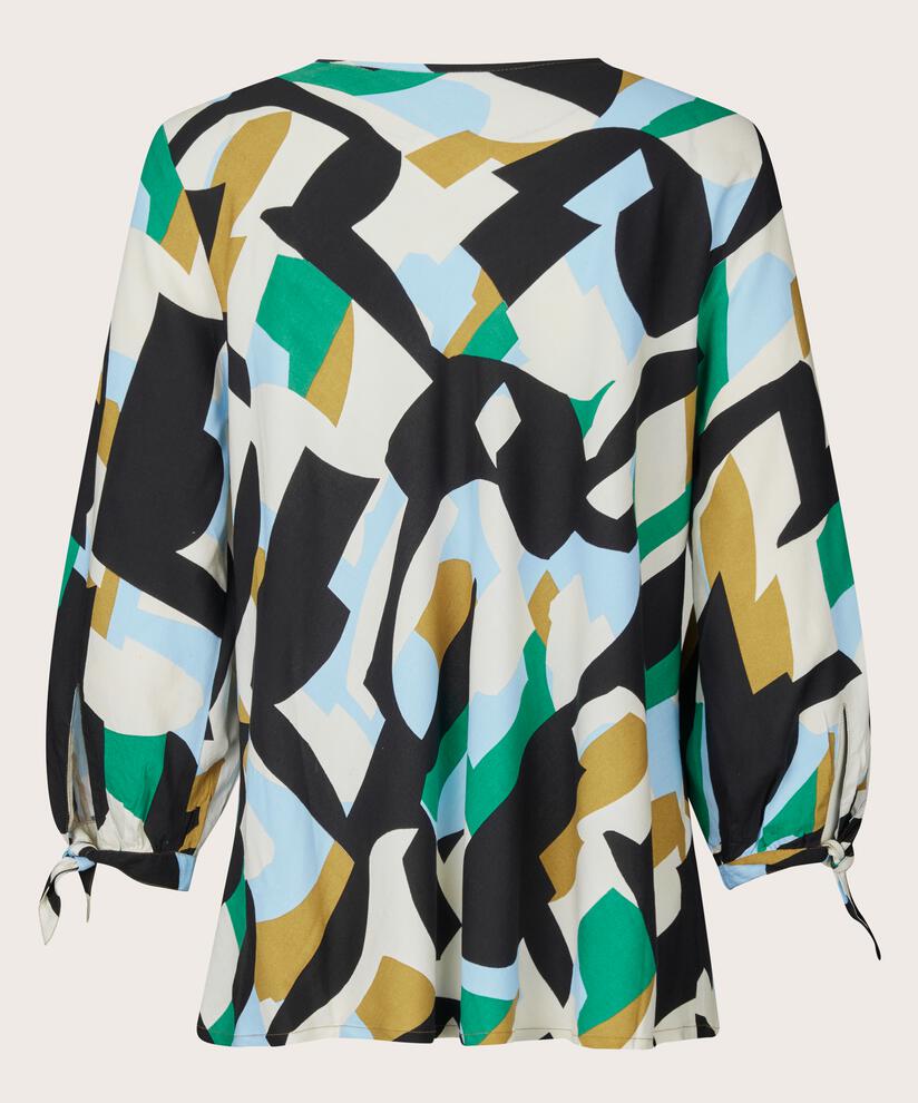 Blouse En Viscose À Manches 3/4, Greenlake
