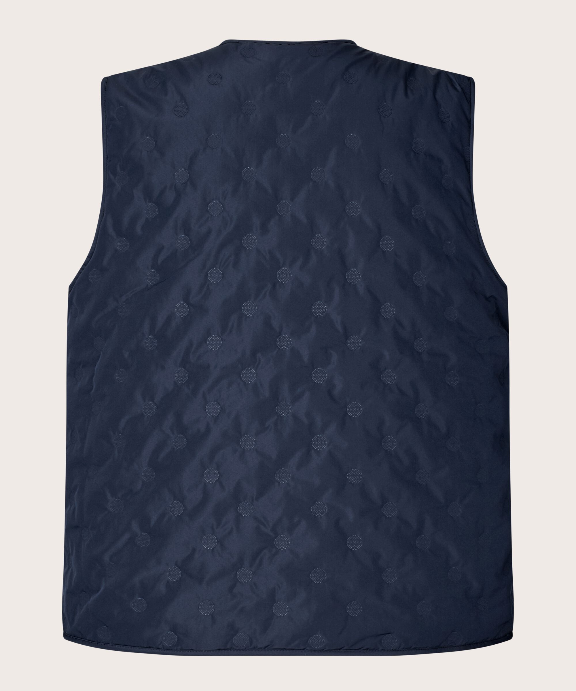 gilet matelassé avec fermeture à bouton-pression, Mood Indigo