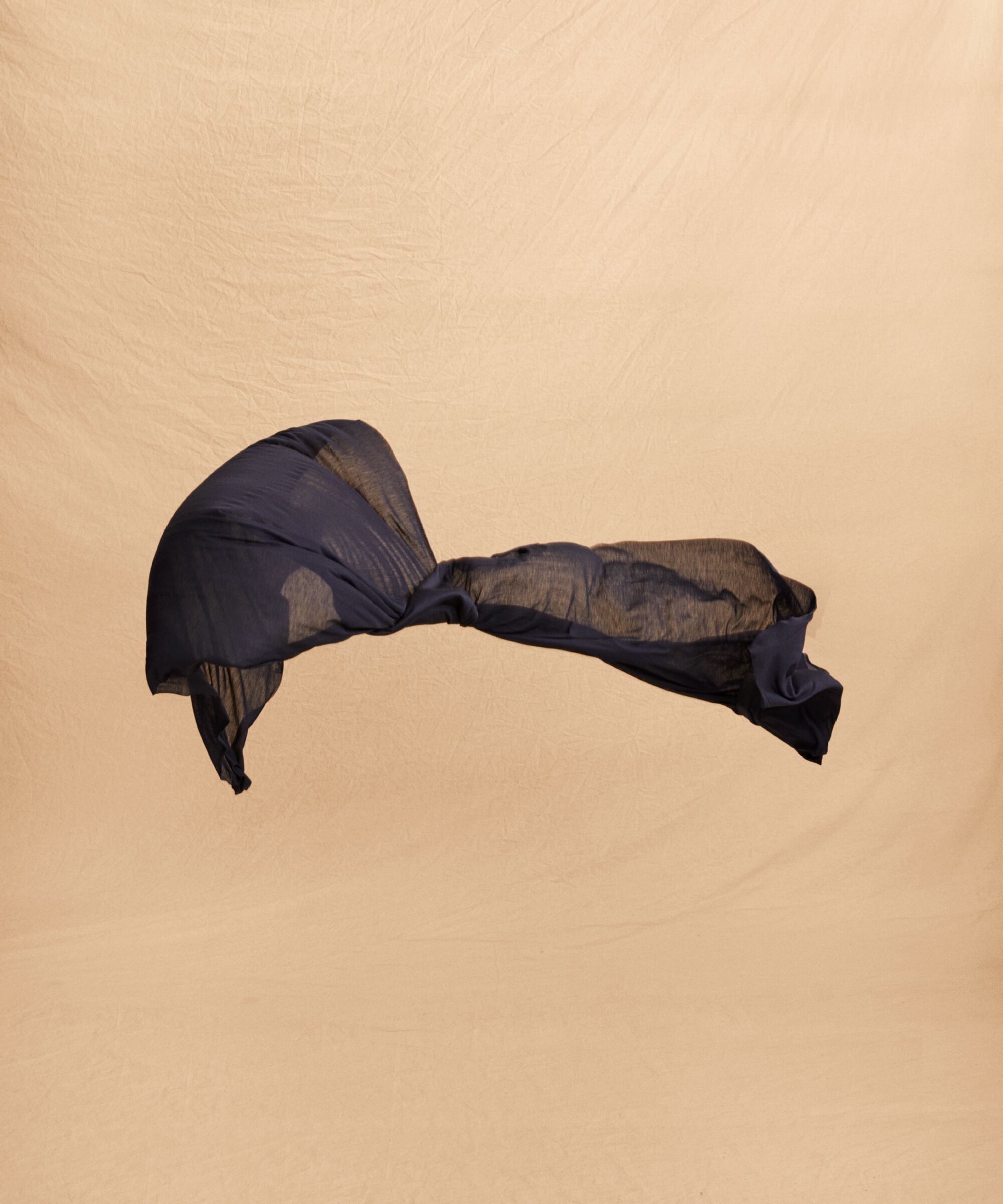 Écharpe En Modal, Navy