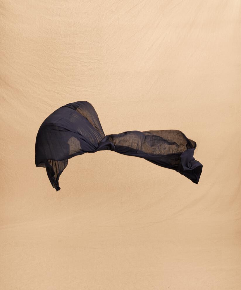 Écharpe En Modal, Navy