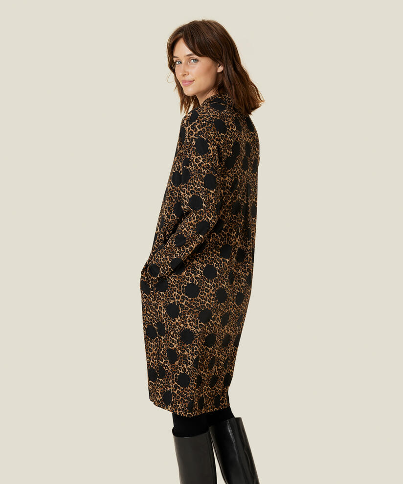 NITZINA JERSEY SHIRT DRESS, Monk's Robe