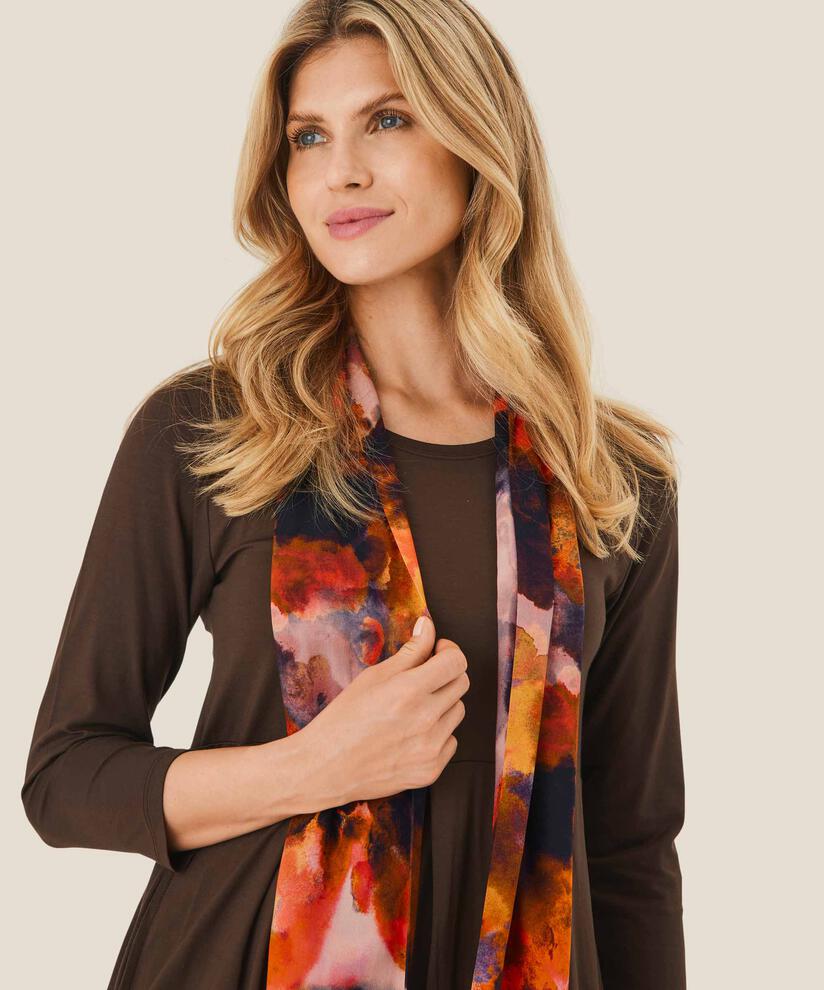 Foulard en viscose, Spicy Orange