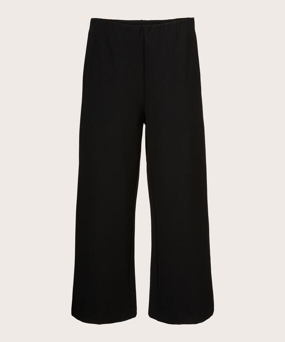pantalon en jersey épais avec poches, Black