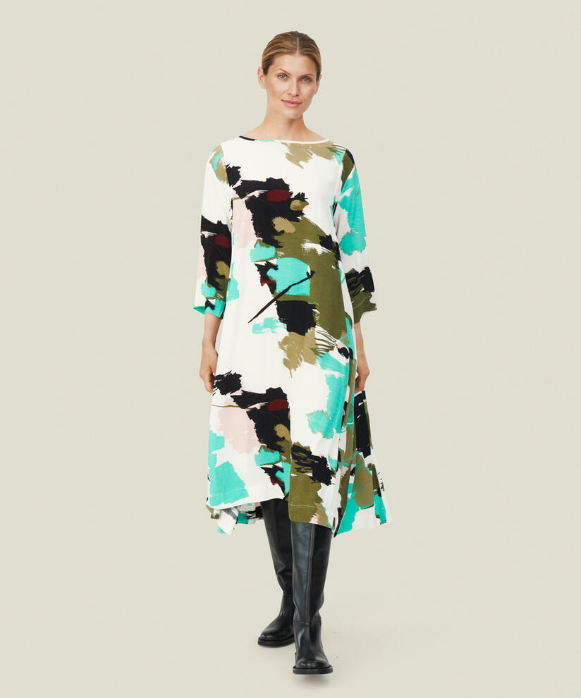 NABIA DRESS, Sea Green