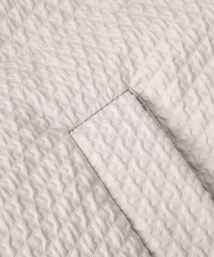 manteau en duvet avec structure gaufrée, Purmice stone