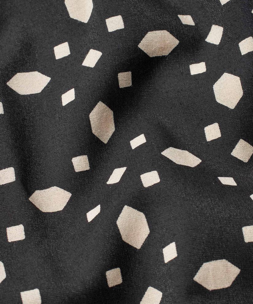 Blouse En Viscose À Col V, Black