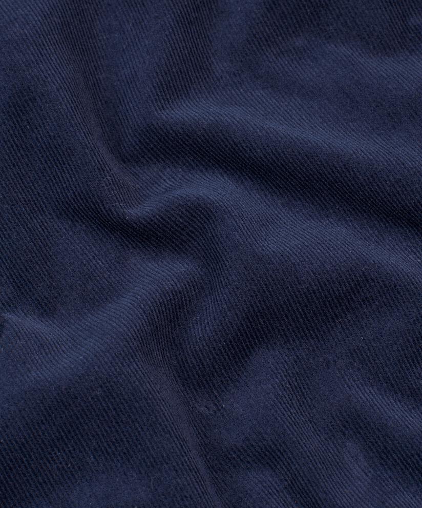 veste chemise en velours avec col, Navy Blazer