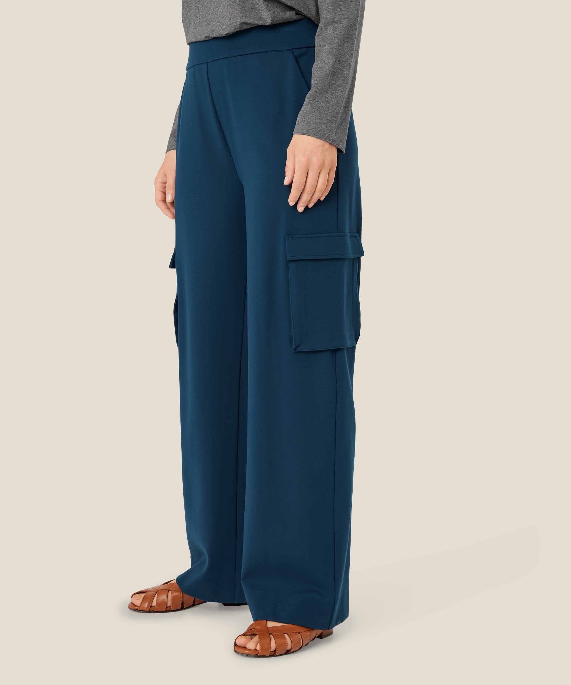 pantalon cargo en jersey résistant, Moonlit Ocean