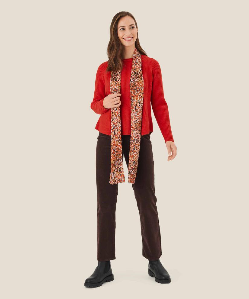 Foulard en viscose, Misty Rose