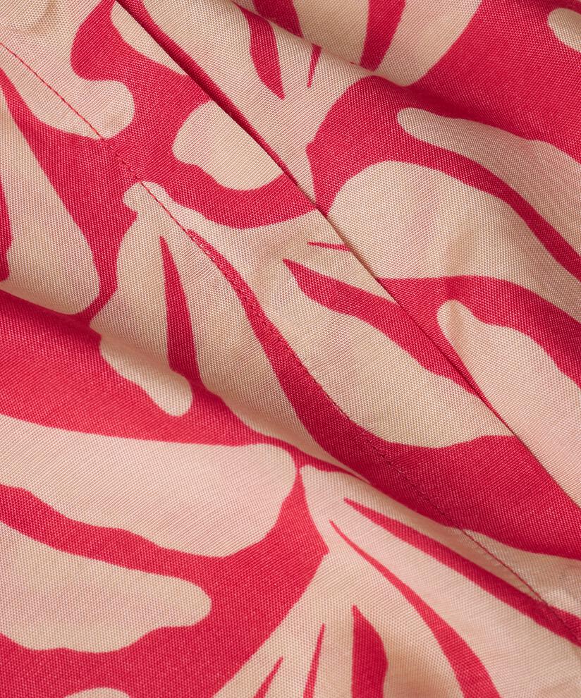 pull tricoté en laine à manches courtes, Hibiscus