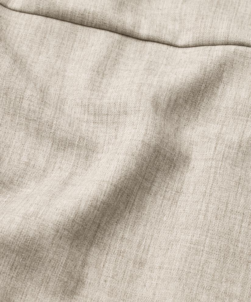 veste avec poches et boutons cachés, Beige melange