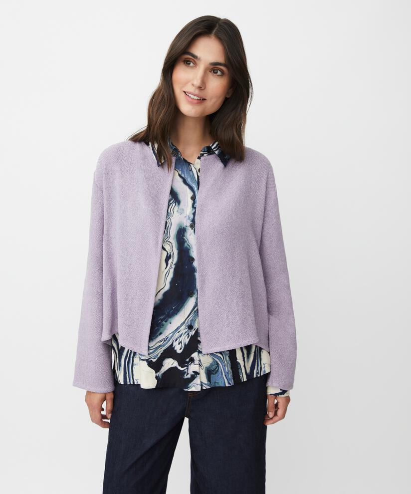 Veste Courte En Bouclé, Wisteria