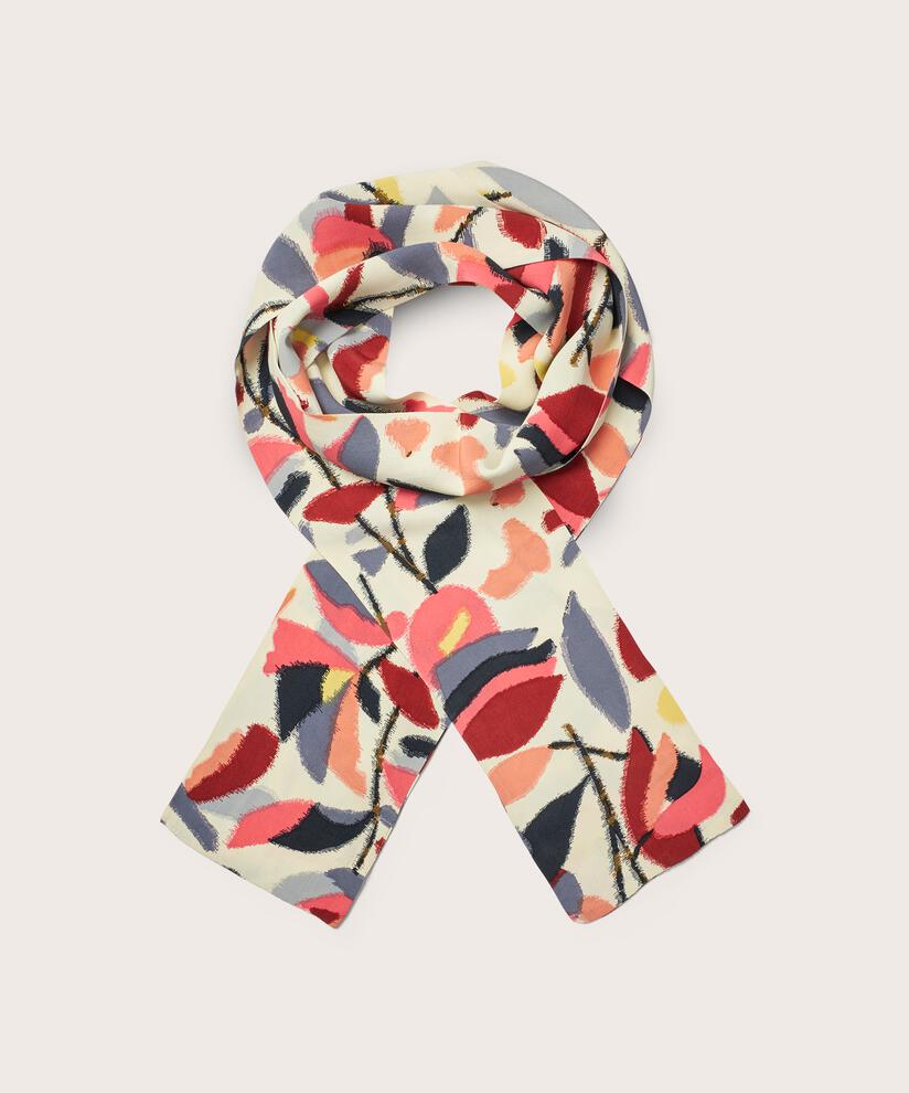 Foulard en viscose, Calypso Coral