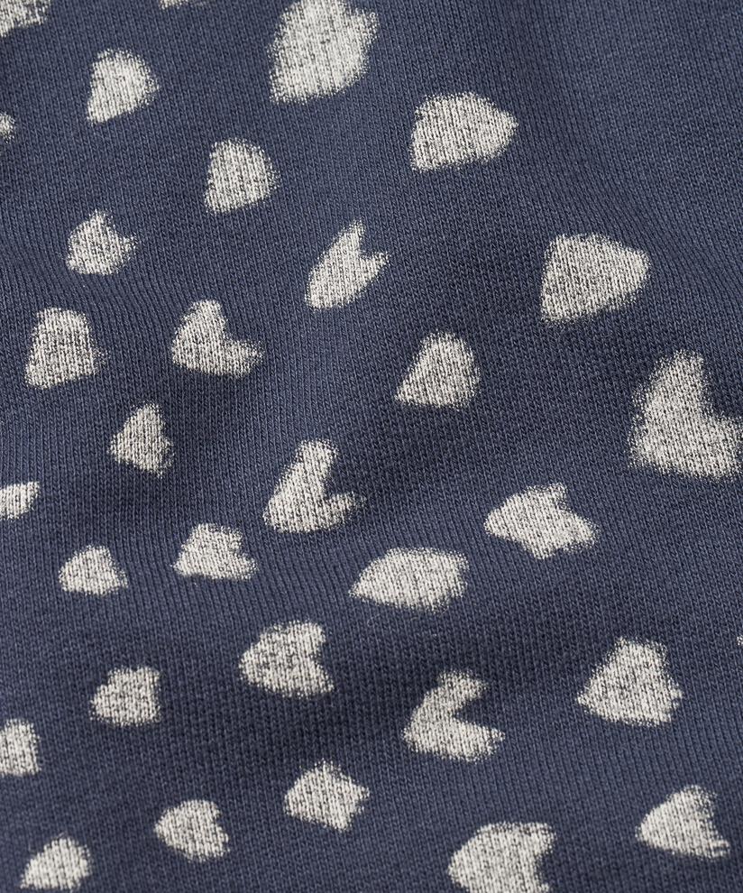 tunique oversize en qualité sweat-shirt, Mood Indigo