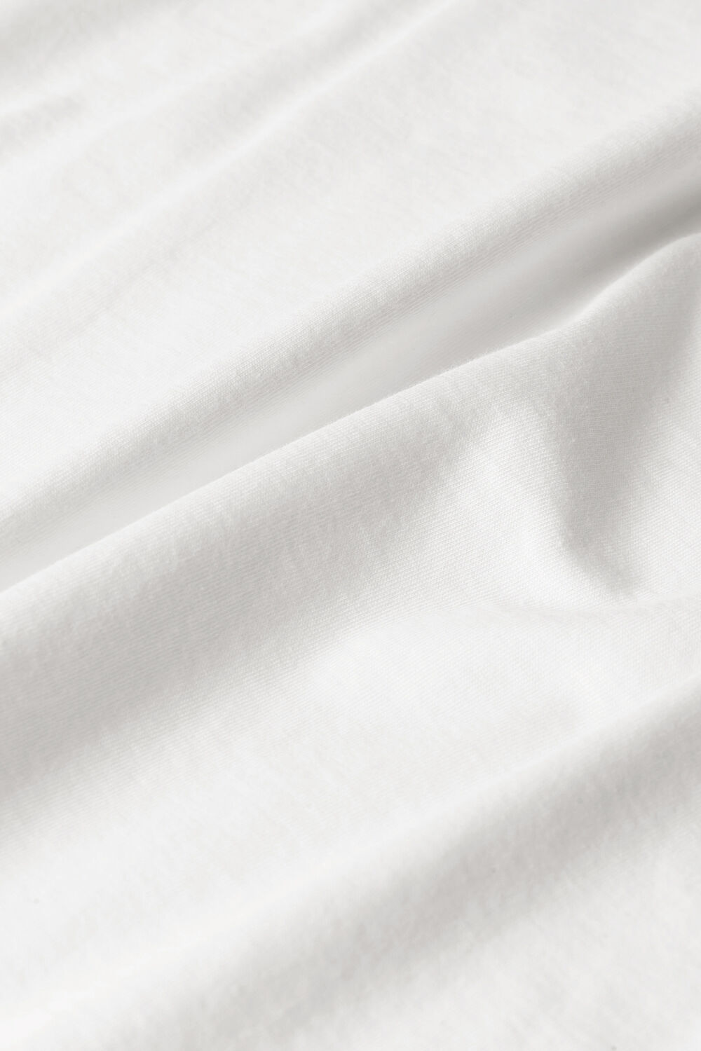 T-shirt &Agrave; Col Rond, White