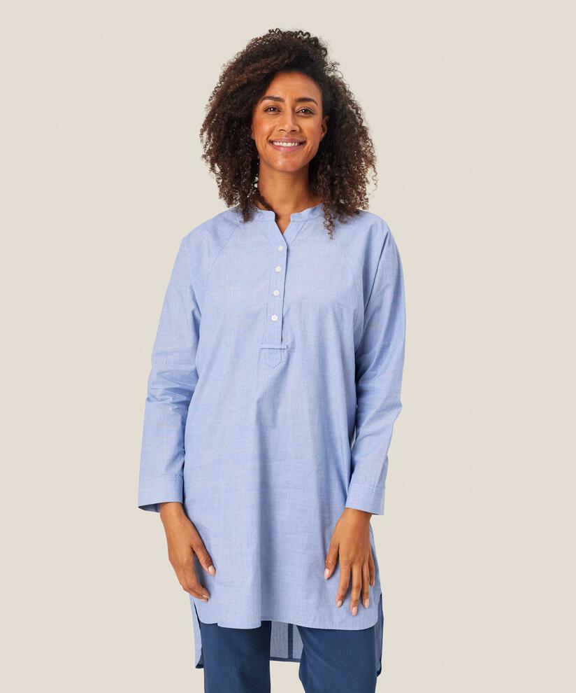 tunique en coton avec boutons et fentes latérales, Sargasso Sea