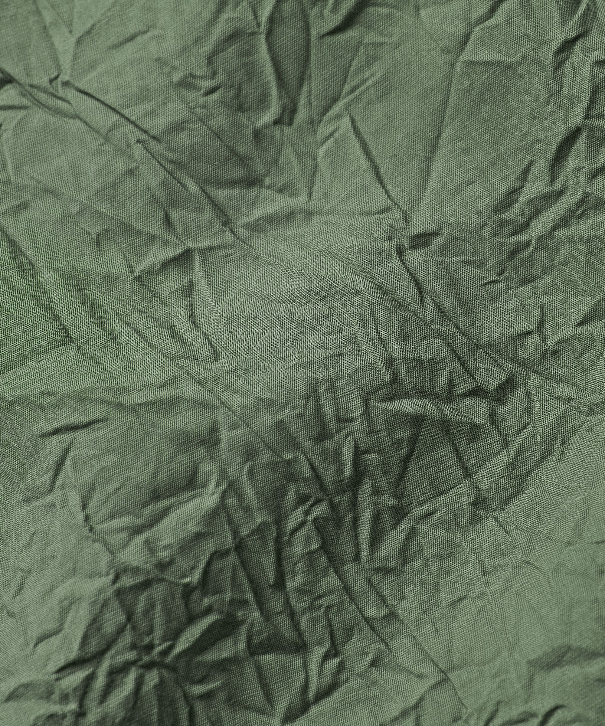 robe en viscose avec ourlet élastique et lien, Duck Green