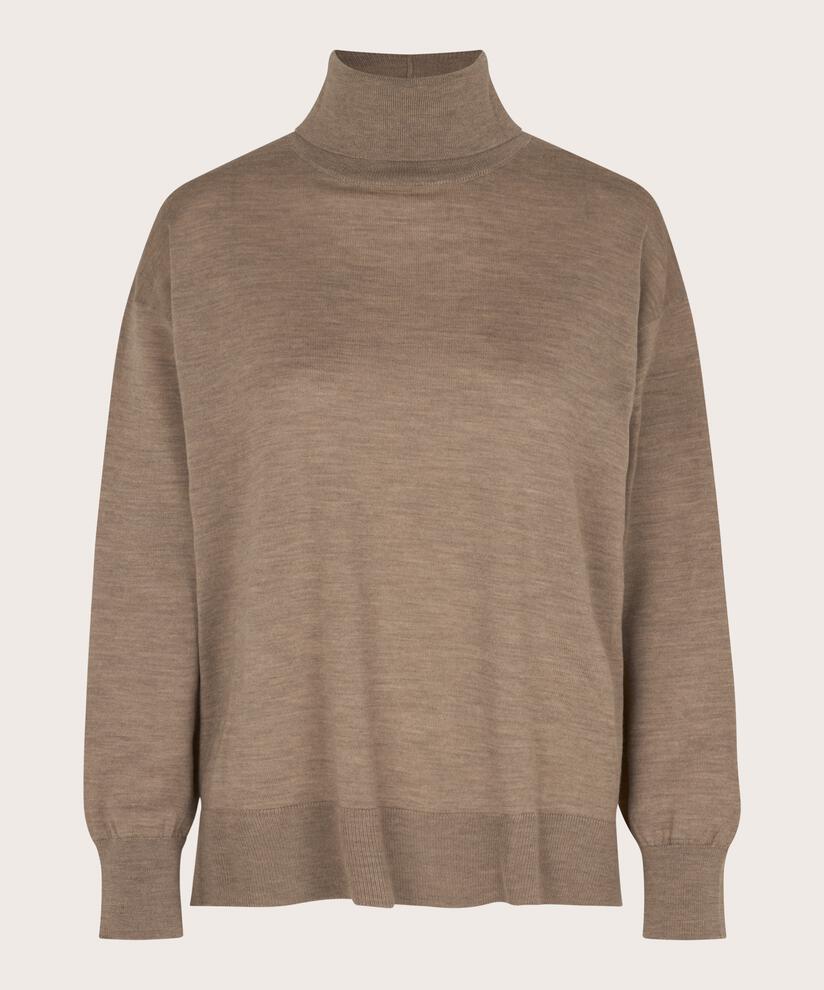 Feather Jumper, Tobacco Brown
