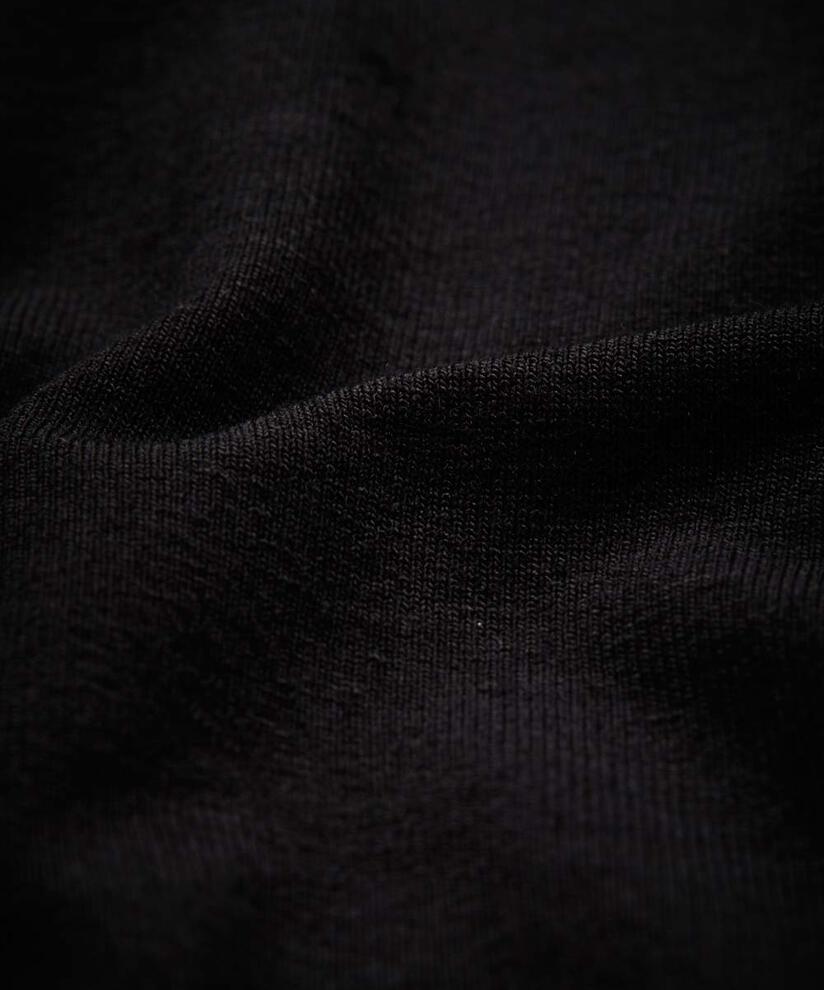 Elisa JERSEY Top, Black