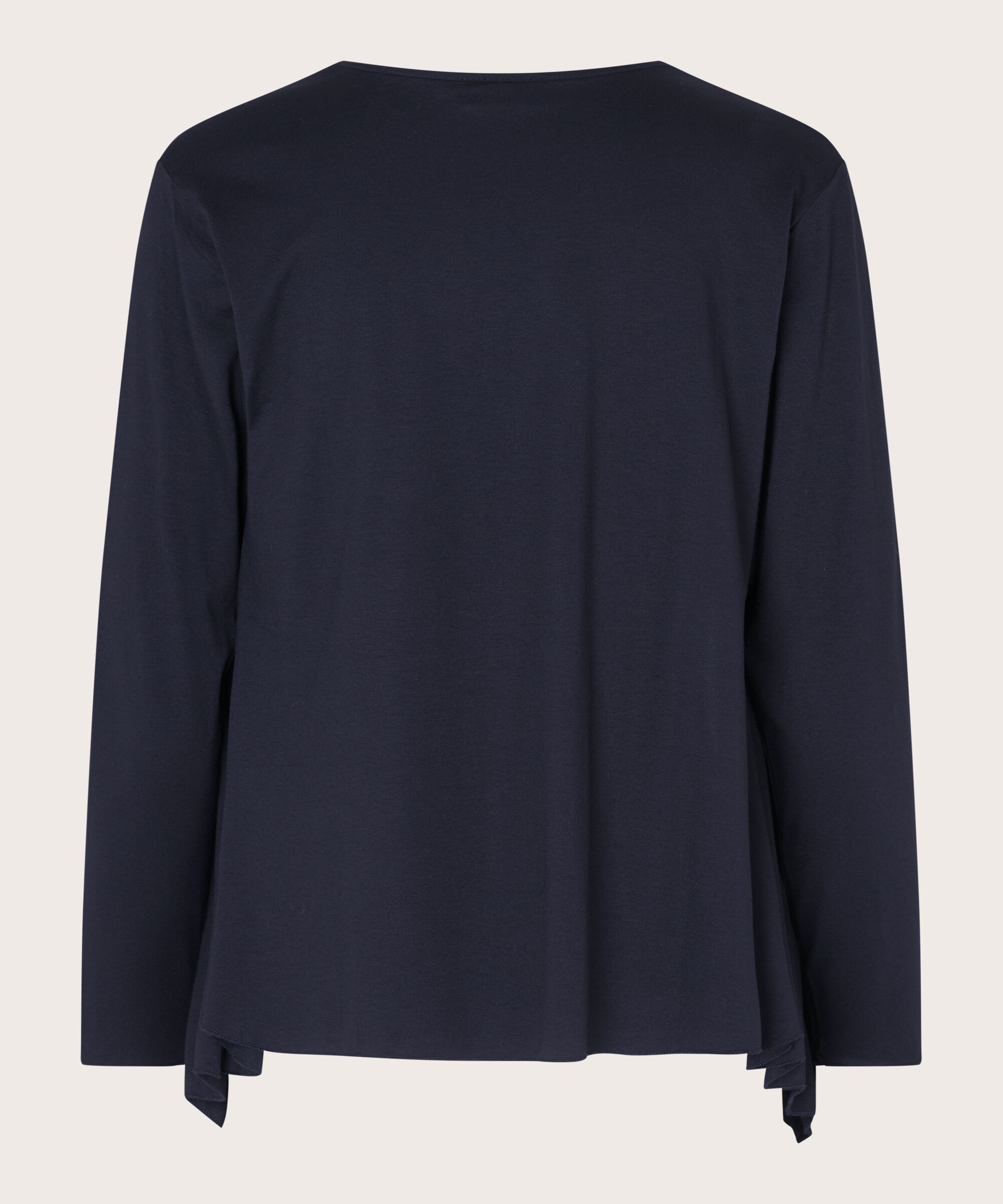 Cardigan Ouvert En Jersey, Navy