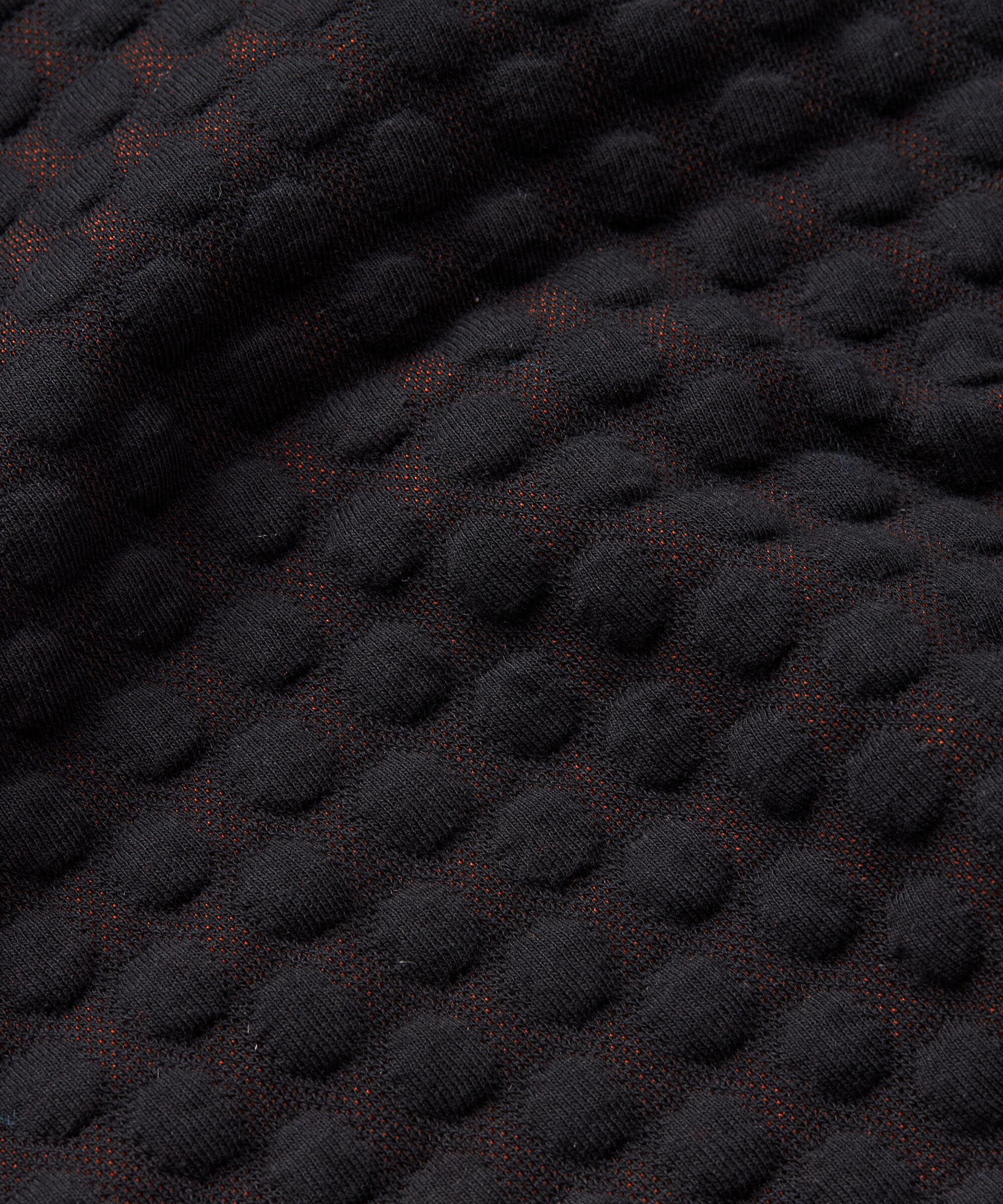 veste en qualité jersey avec effet bulle, Black