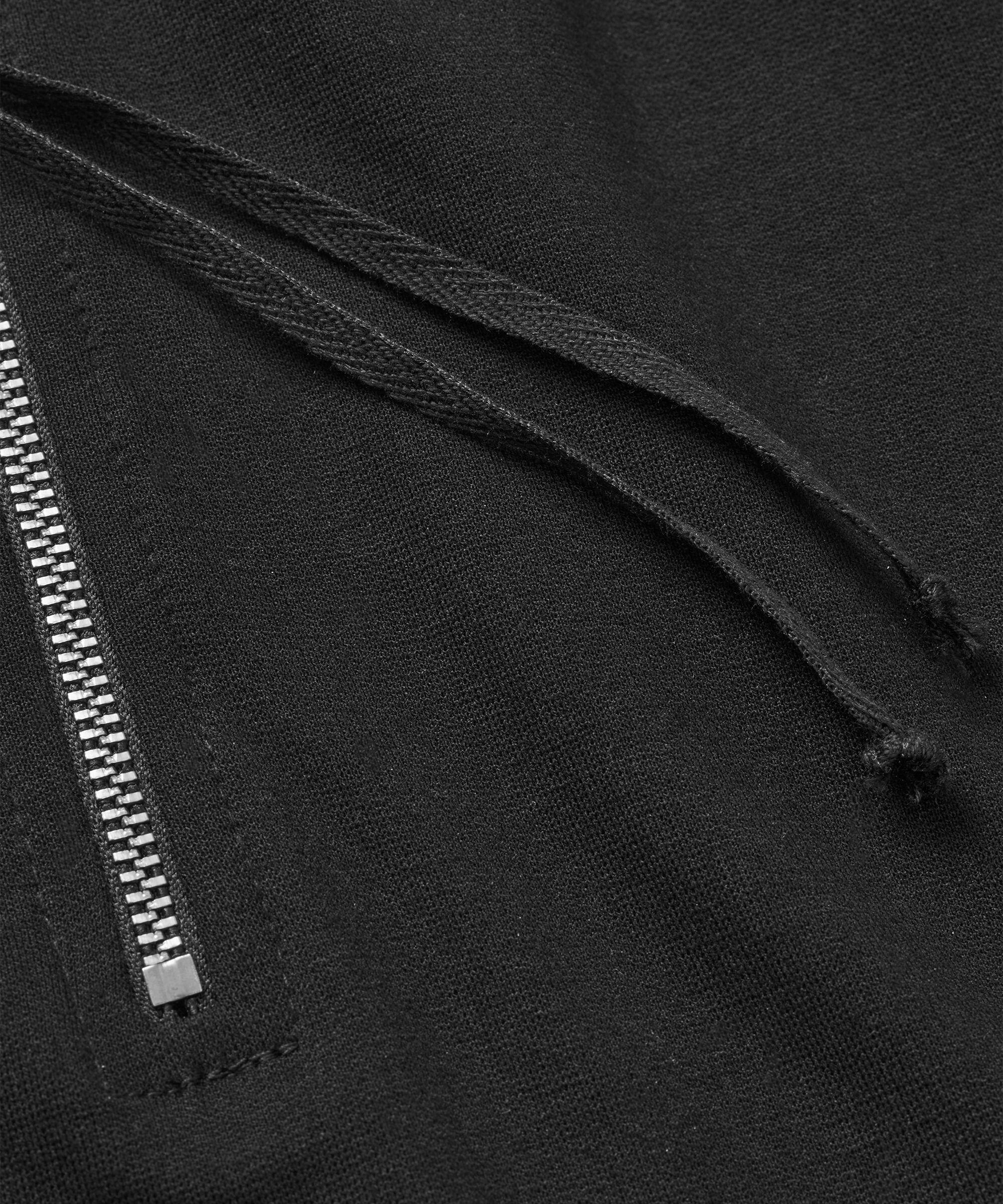 pantalon à la cheville en jersey, Black