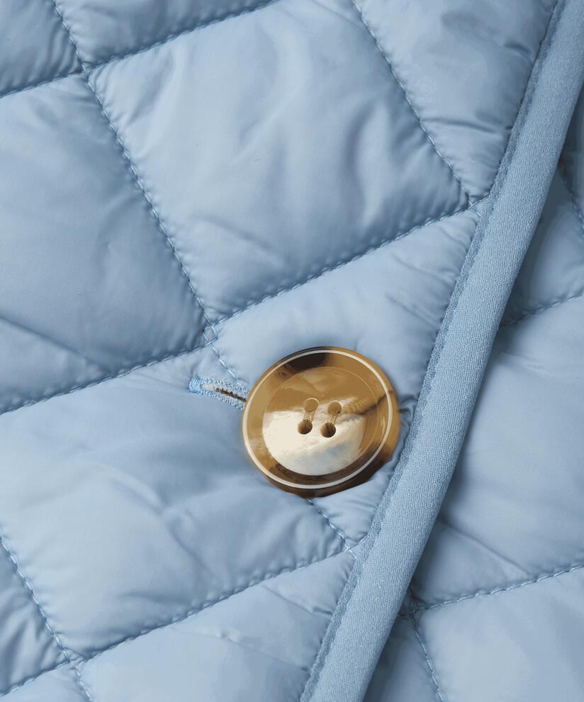 veste matelassée réversible avec ceinture, Ashley Blue