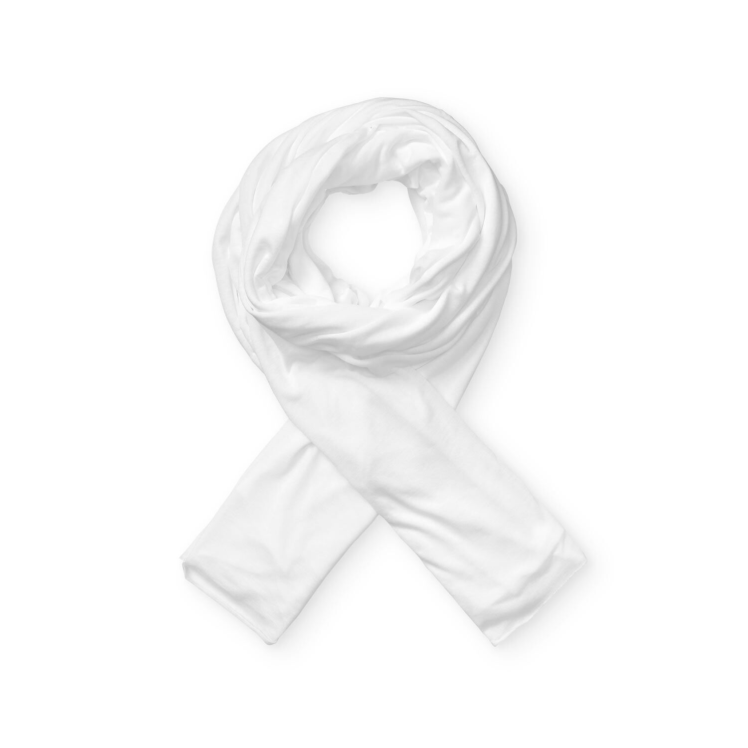 Foulard en modal, White