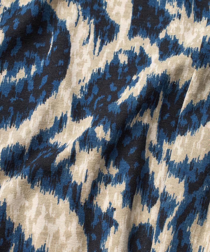 robe en jersey avec col en V et poches fendues, Moonlit Ocean