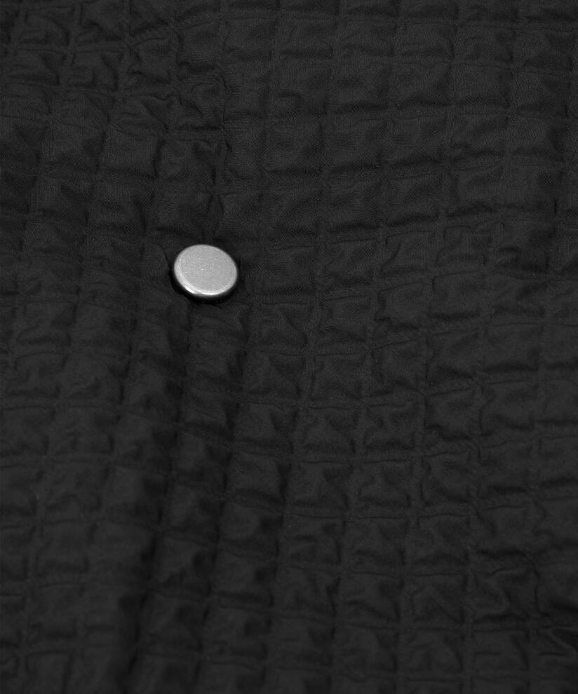 manteau en duvet avec structure gaufrée, Black