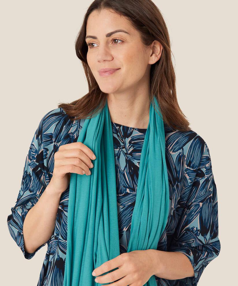 écharpe en modal, Teal