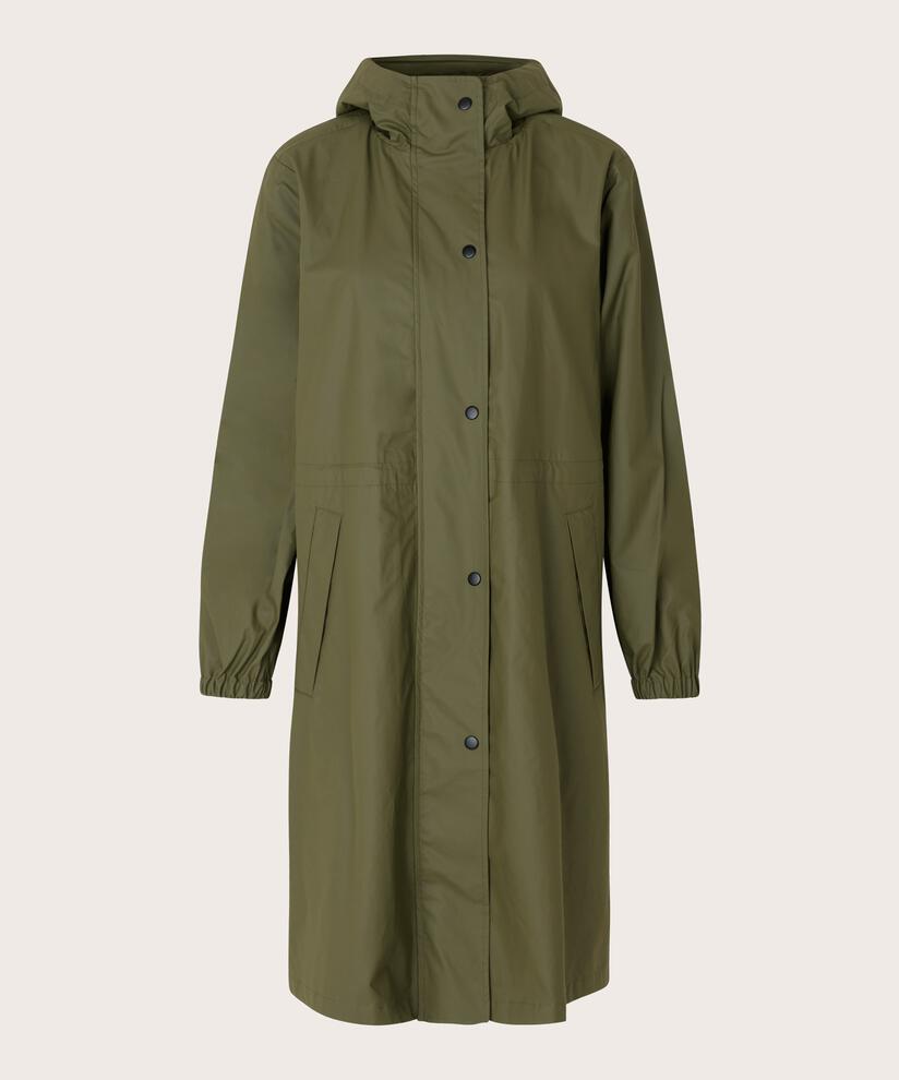 imperméable avec capuche, Olive Night