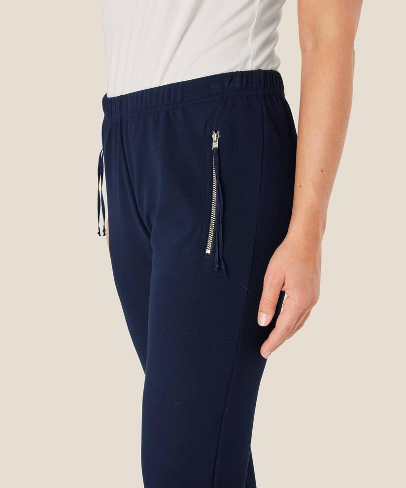 pantalon à la cheville en jersey, Navy