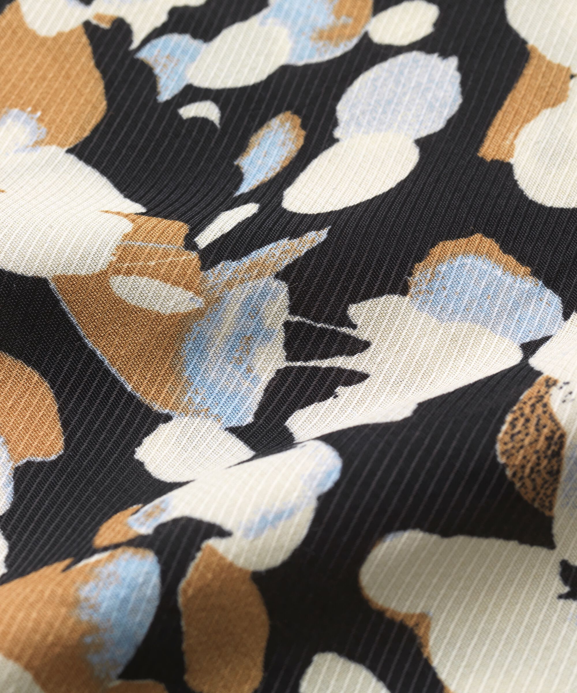 Blouse En Viscose À Col V, Chipmunk