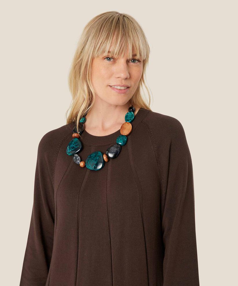 collier à longueur réglable, Teal