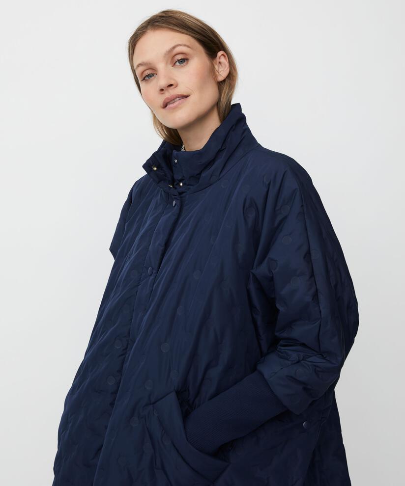 Manteau de transition avec fermeture à boutons, Mood Indigo