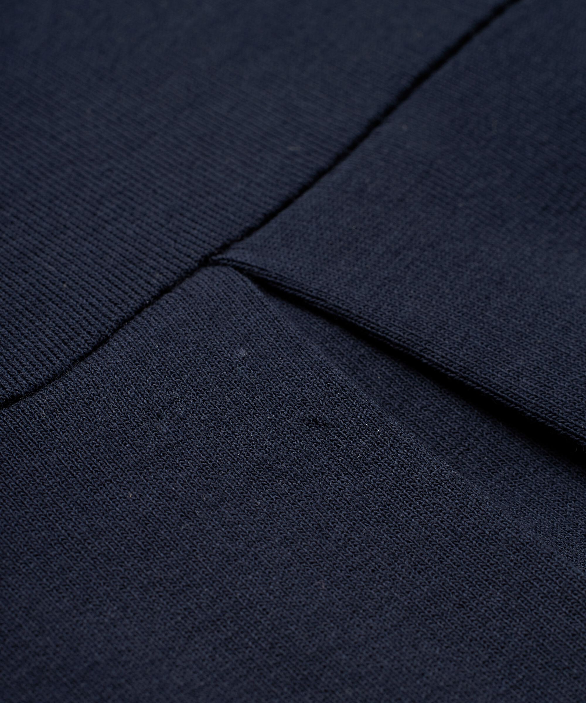 robe tulipe à manches courtes et col rond, Navy