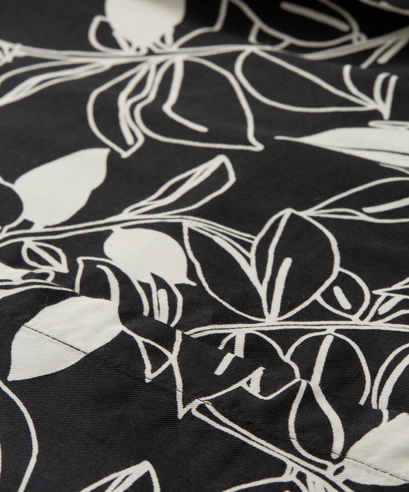 IOSETTA SHIRT DRESS, Black