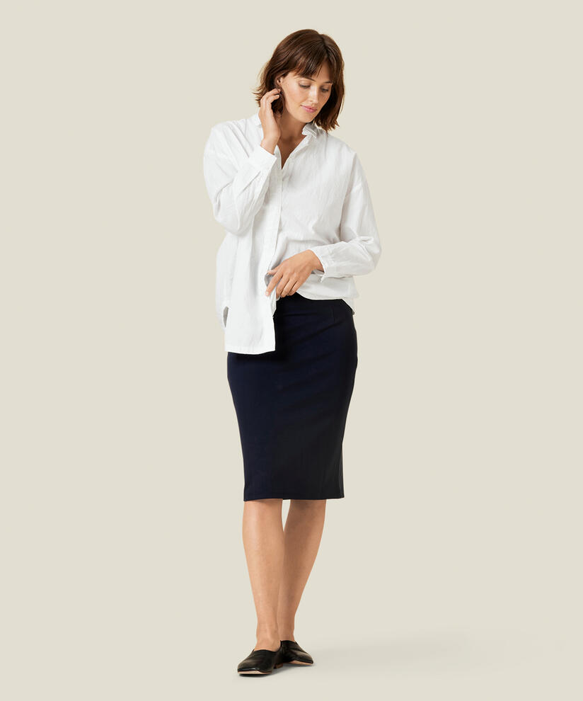 SUE SKIRT, Navy