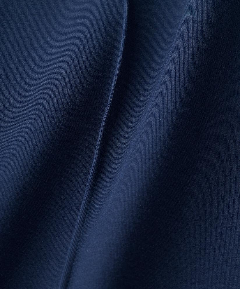 Pantalon En Jersey Avec Plis Cousus, Maritime Blue