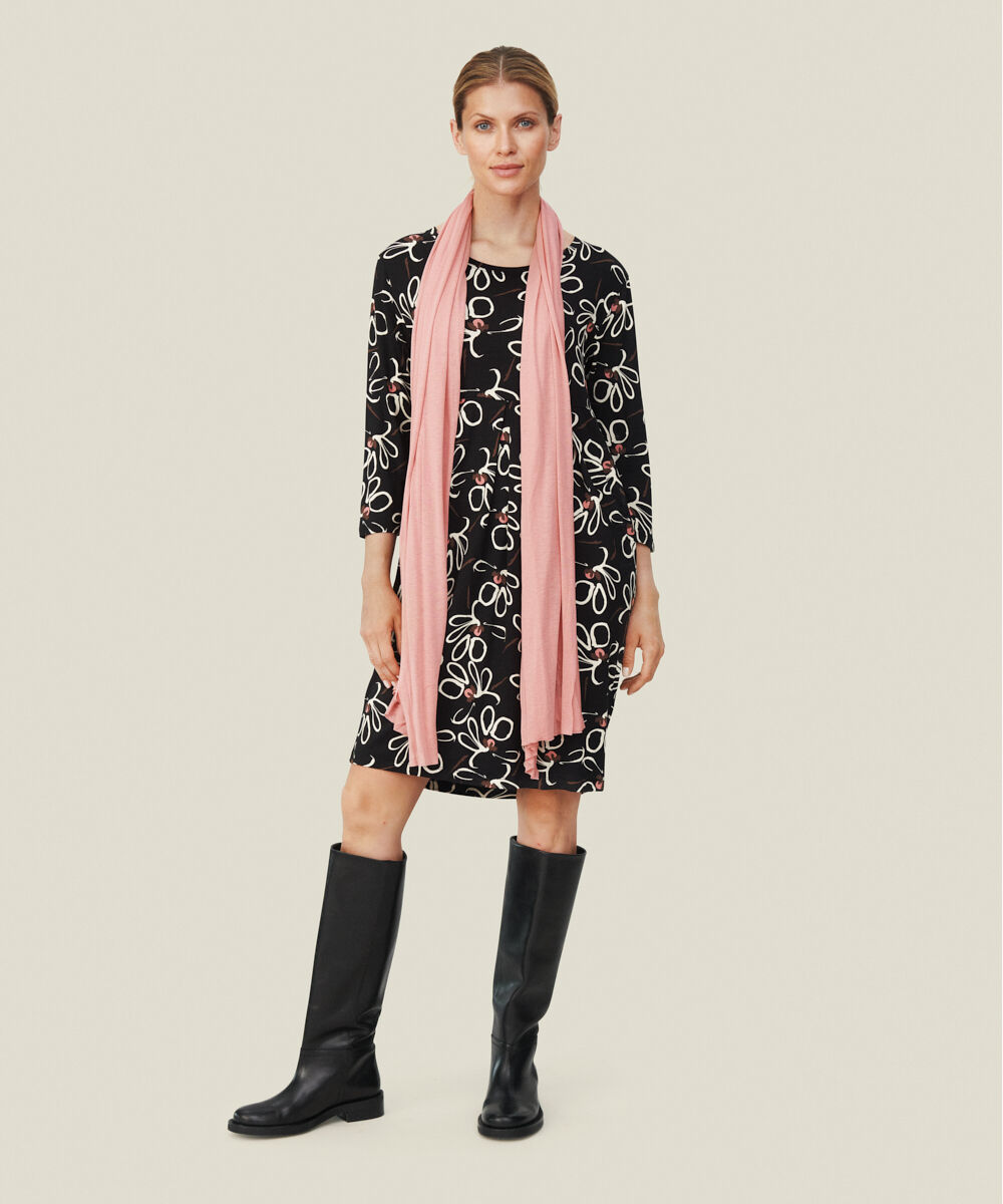 NOMA JERSEY DRESS, Dusty Rose